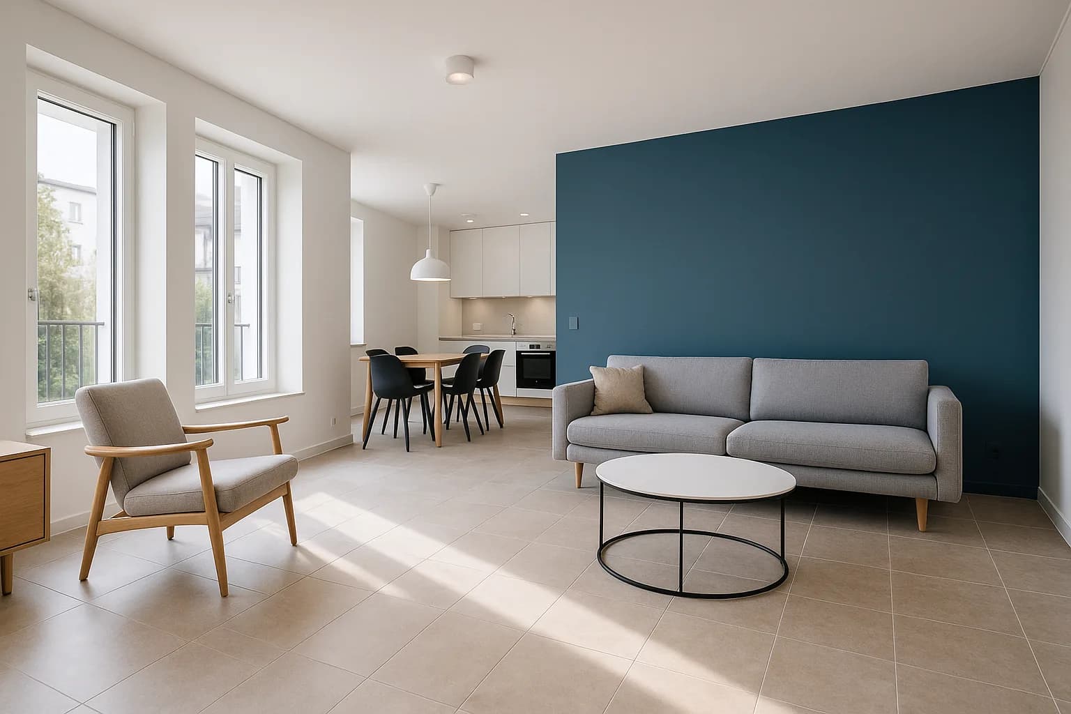 Intérieur moderne rénové par Daniel-Lux au Luxembourg